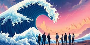 The Psychology of Market Bubbles and Busts